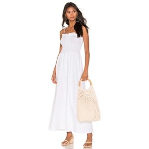 Cleobella X REVOLVE Camille Jumpsuit WHITE SIZE M